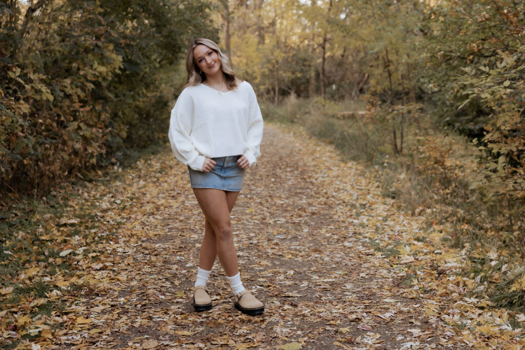 fall senior photos Pocatello